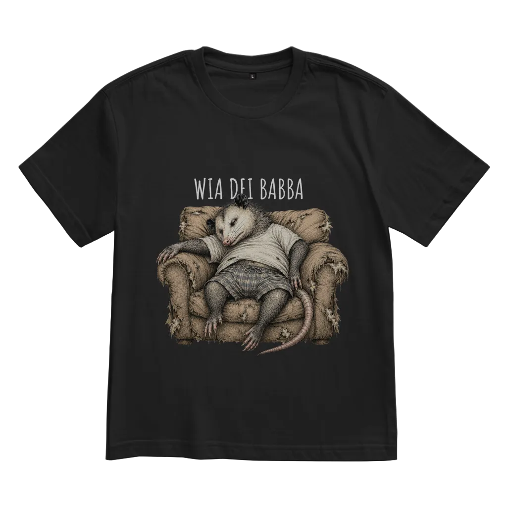 Opossum Babba – Unisex Oversize T-Shirt | Granteltiere