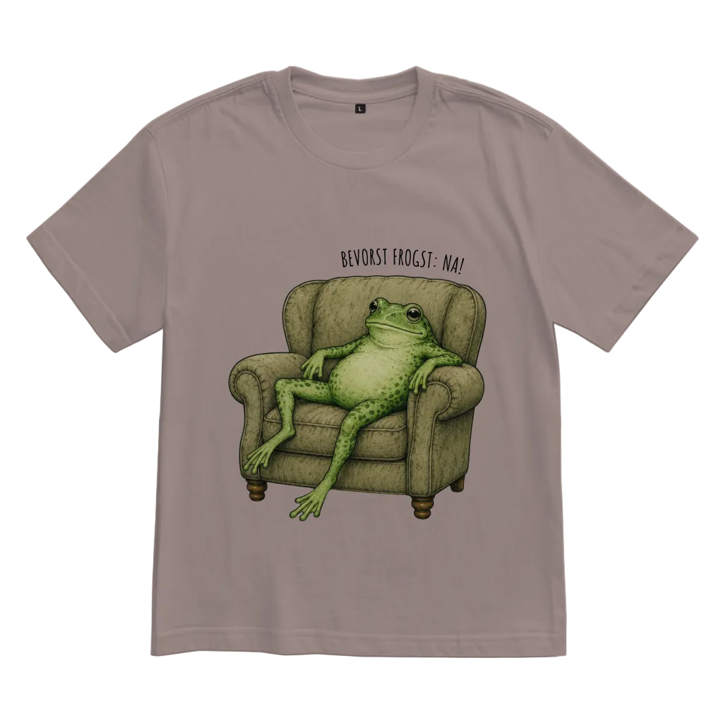 Frosch – Unisex Oversize T-Shirt | Granteltiere