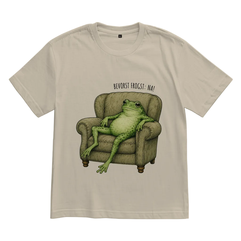 Frosch – Unisex Oversize T-Shirt | Granteltiere