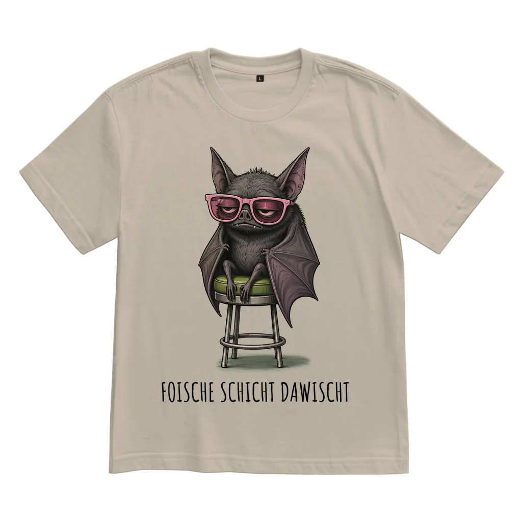 Fledermaus – Unisex Oversize T-Shirt | Granteltiere