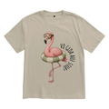 Bavaresque Granteltiere Motiv Vo gloa auf stur – Flamingo mit Schwimmring und Schwimmbrille