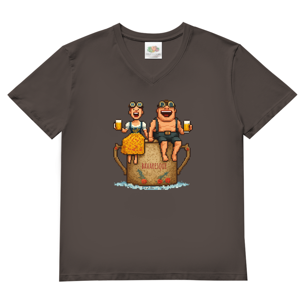 Bayern Gaudi – Herren V-Neck T-Shirt