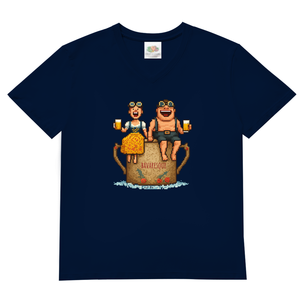 Bayern Gaudi – Herren V-Neck T-Shirt