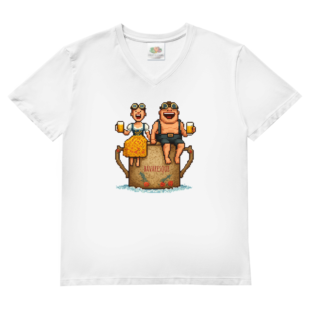 Bayern Gaudi – Herren V-Neck T-Shirt