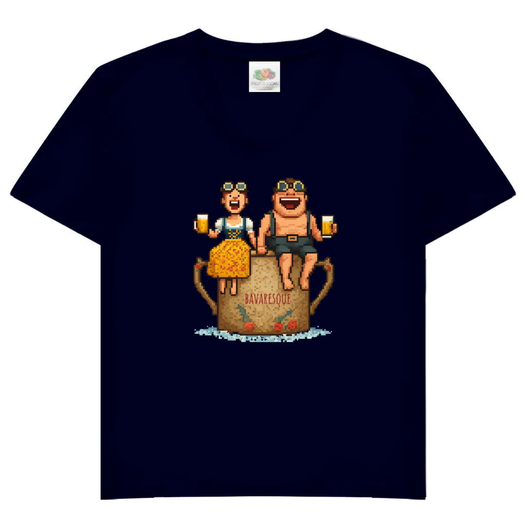 Bayern Gaudi – Damen V-Neck T-Shirt
