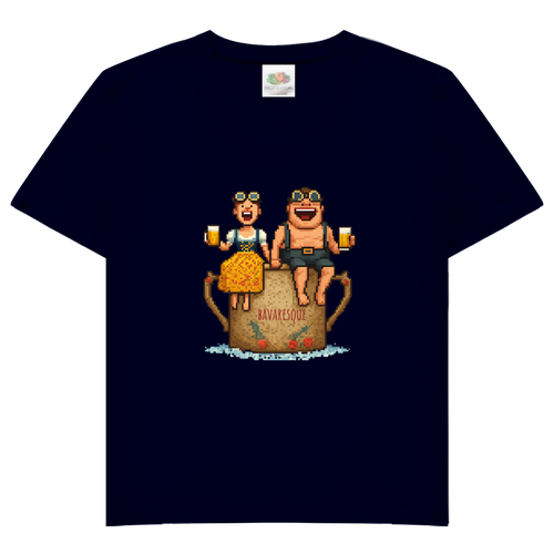 Bayern Gaudi – Damen V-Neck T-Shirt