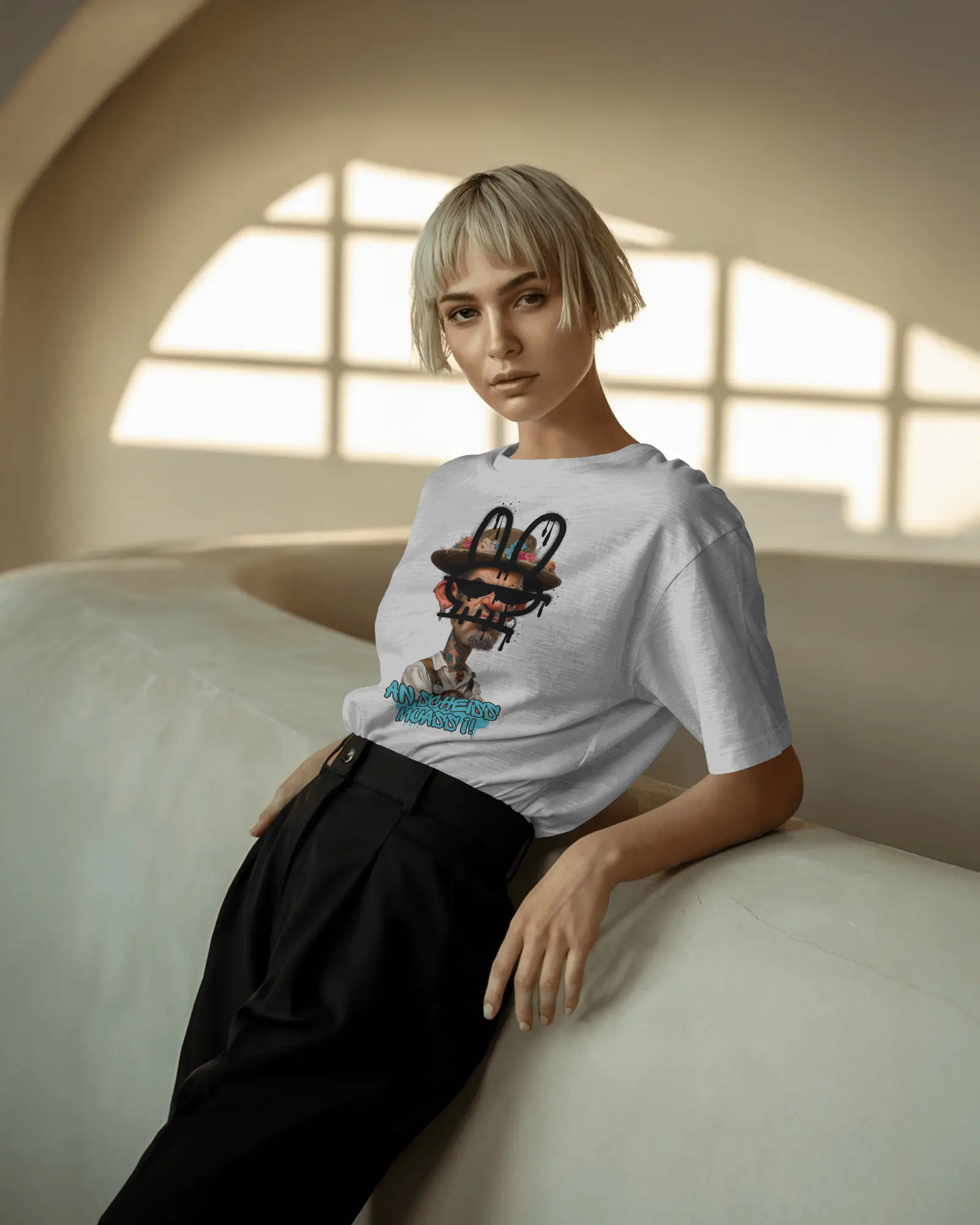 Bayrische Mode von BAVARESQUE – Bavaresque_Mockup_An_Scheiss