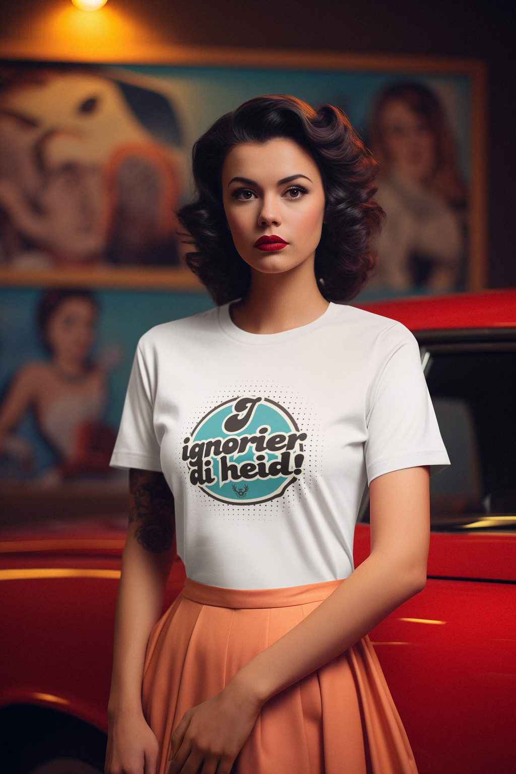 I ignorier di heid – Oversize T-Shirt