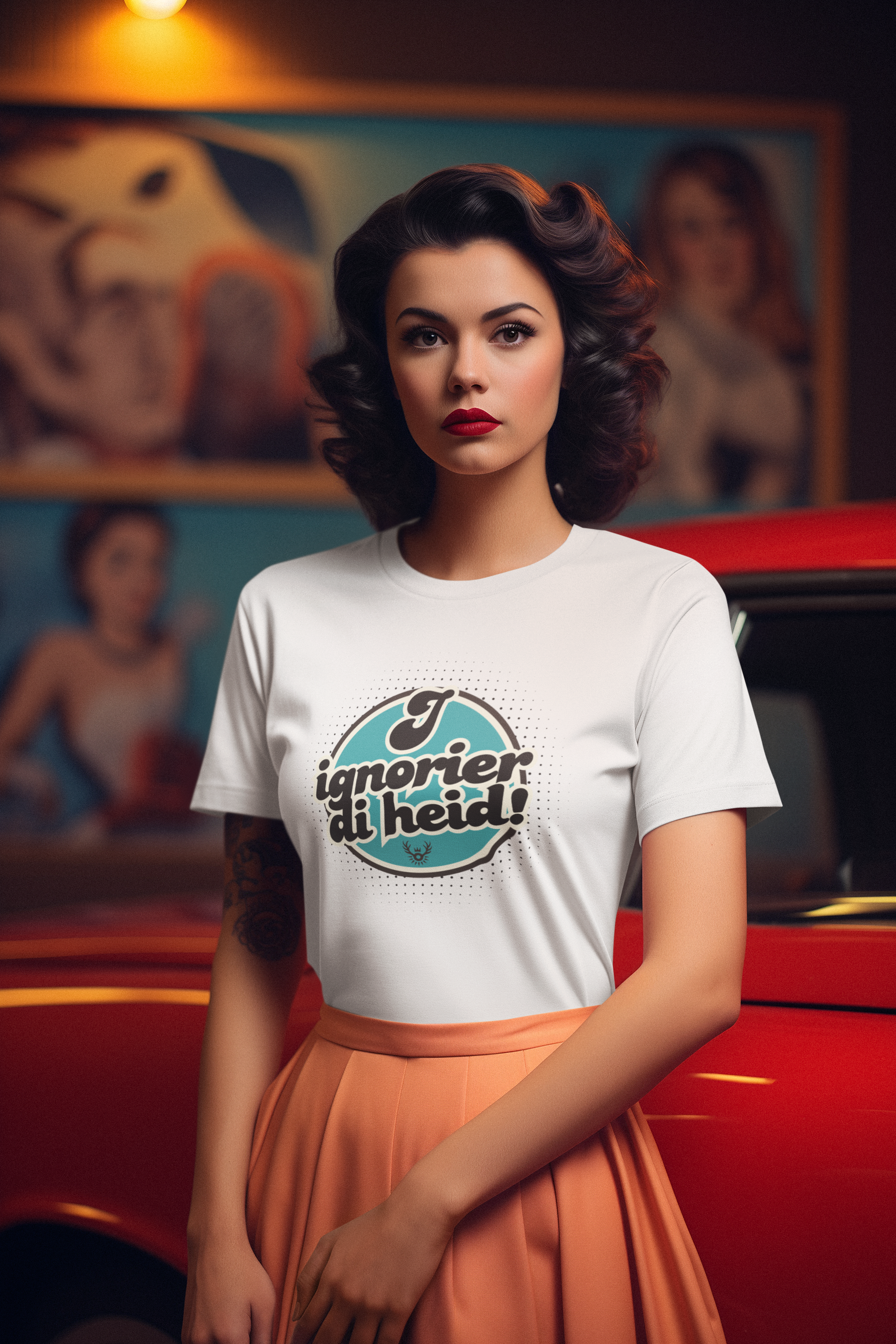 I ignorier di heid – Oversize T-Shirt